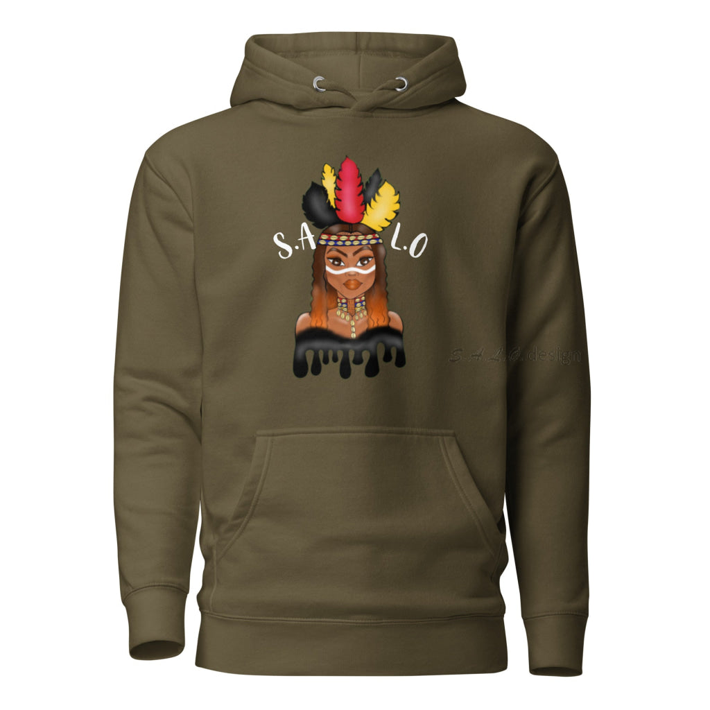 Adult Hoodie (Unisex) Military Green / S