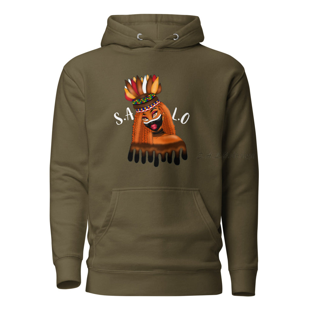 Adult Hoodie (Unisex) Military Green / S
