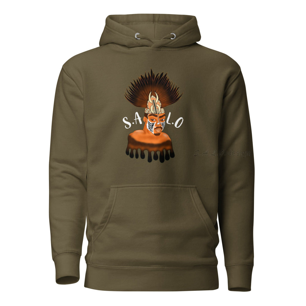 Adult Hoodie (Unisex) Military Green / S
