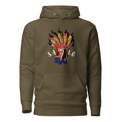 Adult Hoodie (Unisex) Military Green / S