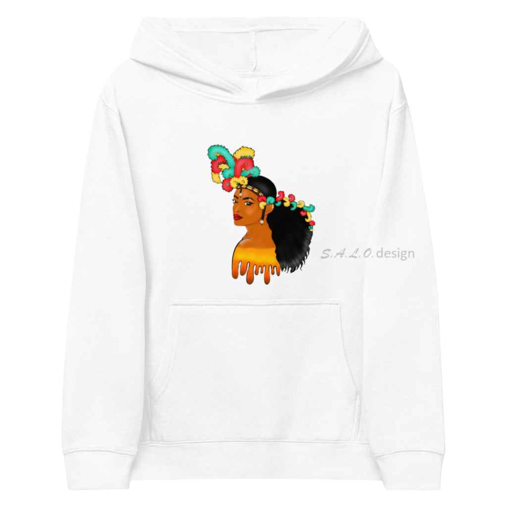 Kids Hoodie White / S